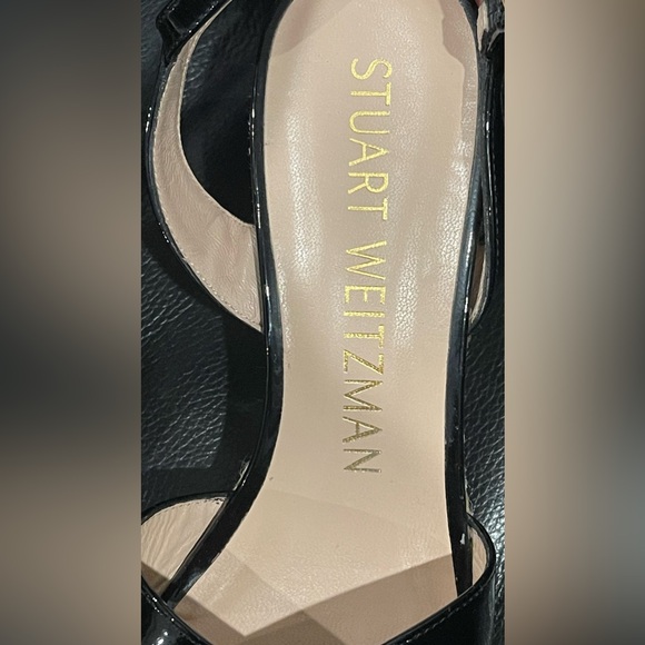 Stuart Weitzman Black Wedges - Picture 3 of 6